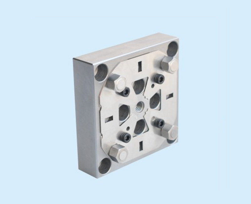 HJZ-4017 Flat Steel Electrode Clamp Holder Pitch-row 82