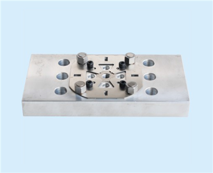HJZ-4018 Flat Aluminium Electrode Clamp Holder Pitch-row 120